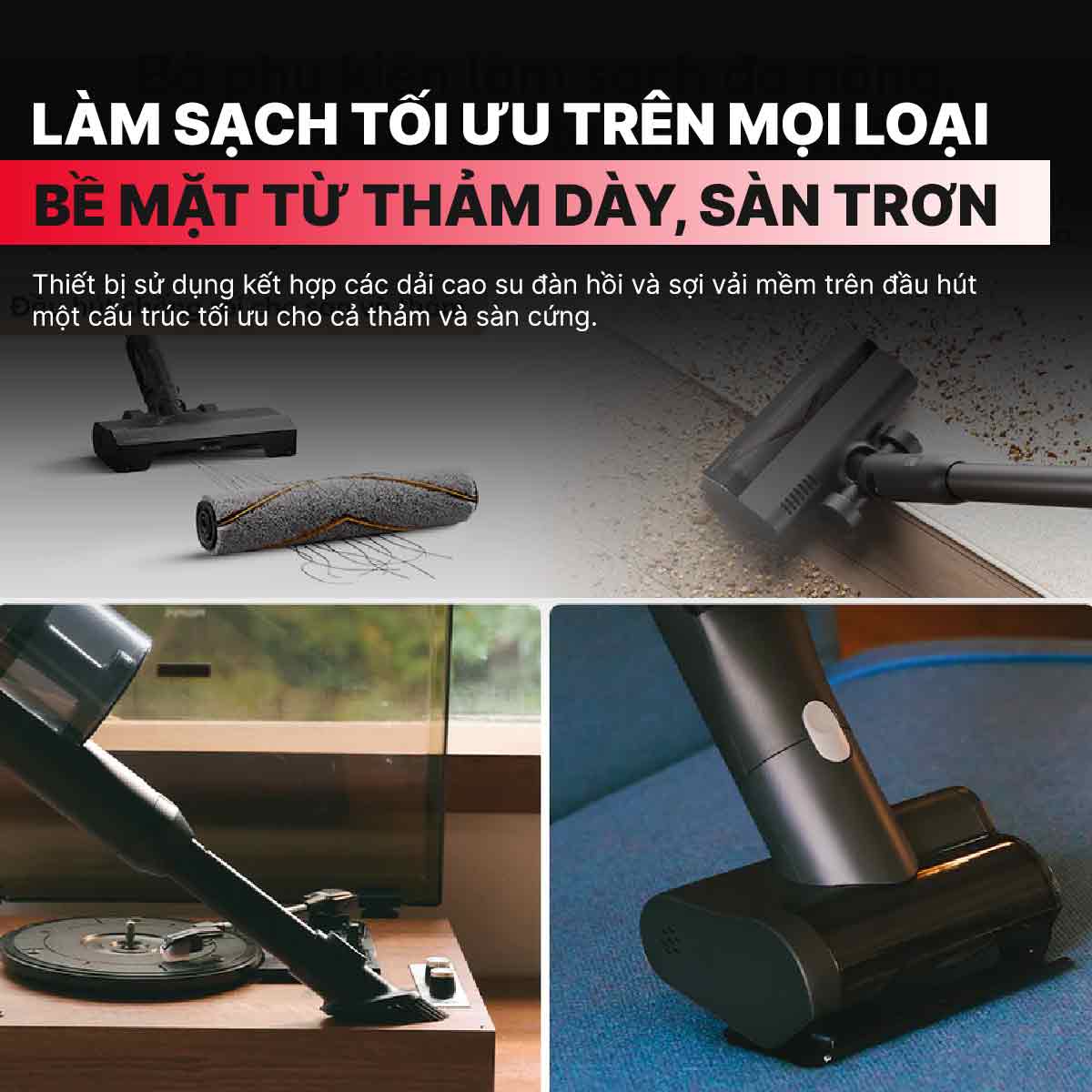 Máy hút bụi cầm tay Roborock H60 Ultra