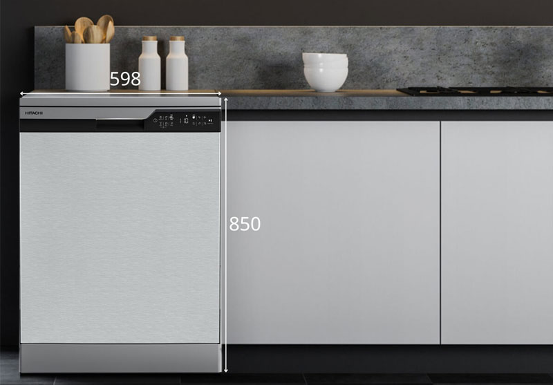 Máy rửa chén Hitachi HDF-F146VX