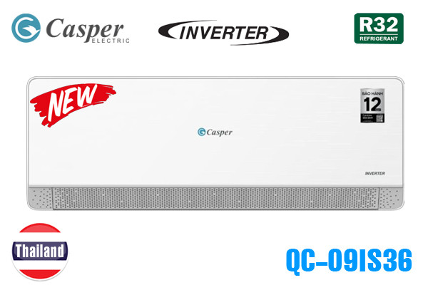 Điều hòa 1 chiều Inverter 1 HP Casper QC-09IS36