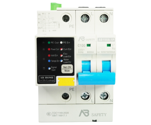 Thiết bị chống sốc điện 1 pha AB63A-1P